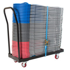 zlite flat bed storage trolley 40 capacity