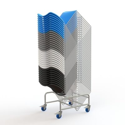 Zlite High Density Stacking Chair Trolley
