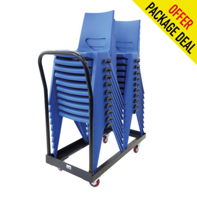 en one chair and trolley package