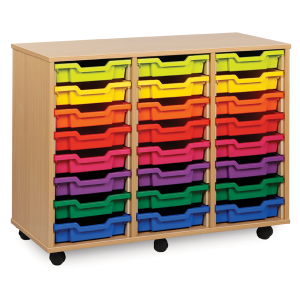 24 tray storage unit