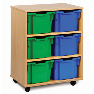 6 Tray Extra Deep Storage Unit