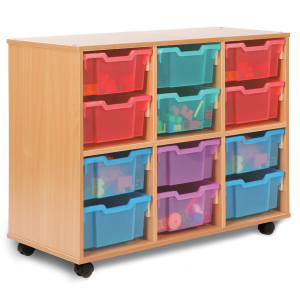 Allsorts Colour Range 12 Deep Tray Unit