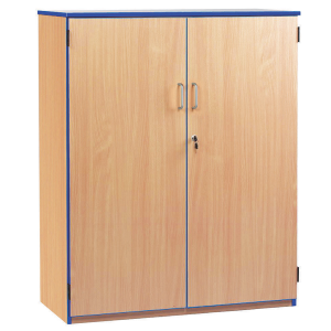 Coloured Edge medium Storage Cupboard