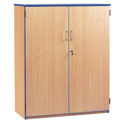 Coloured Edge medium Storage Cupboard