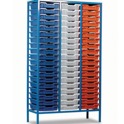 Static Mobile 57 Tray Storage Unit