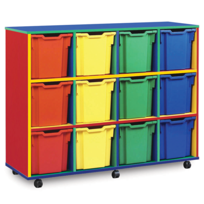 Colourful Range 12 Deep Tray Unit