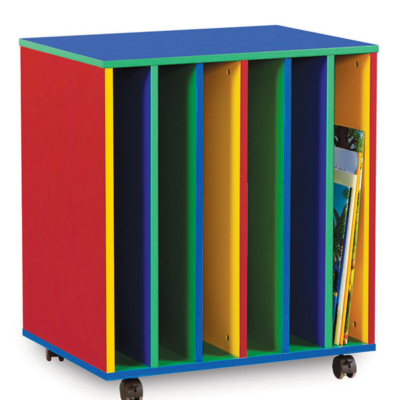 Colourful Range Book Tray Unit