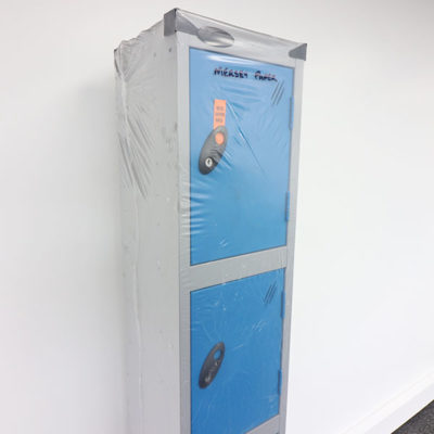 4 compartment locker