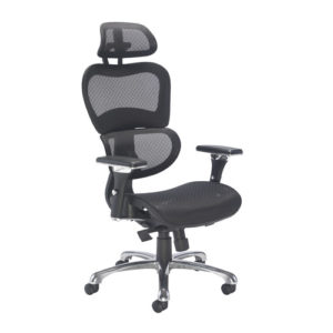 Chachi Mesh Chair – Black