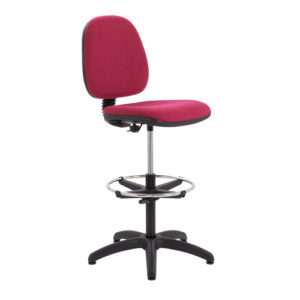 Zoom Mid Back Operator Chair with Adj D-Kit
