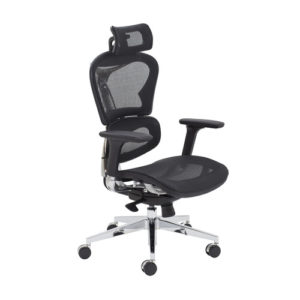 Grande Mesh Chair – Black