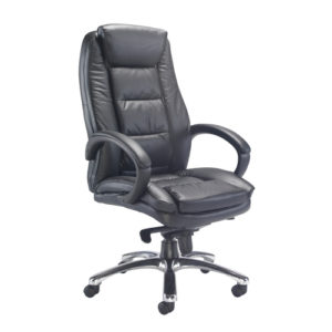 Montana Executive Leather Chair – Black