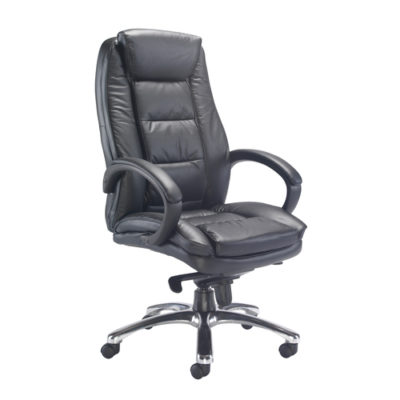 Montana Executive Leather Chair – Black